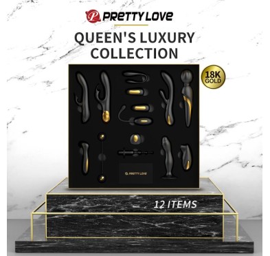 PRETTY LOVE - Golden Black Couple's Set